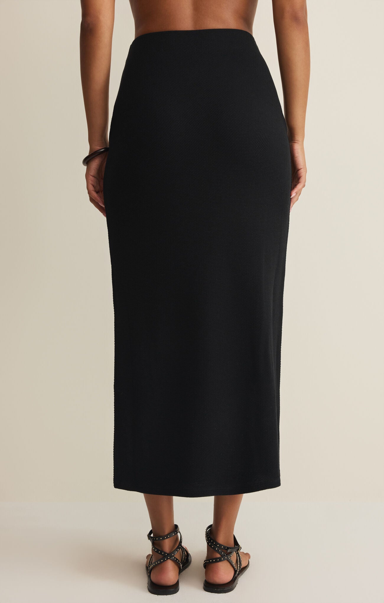 Ainslie Midi Skirt Black