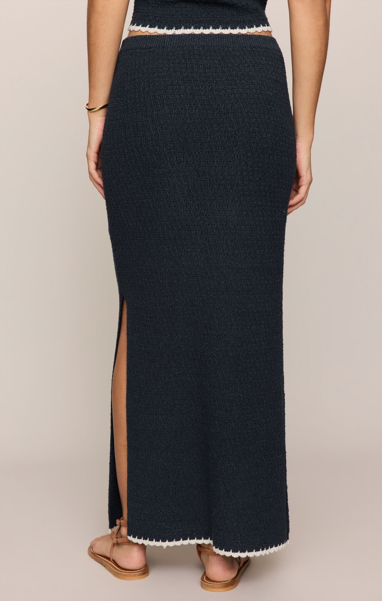 Yessenia Whipstitch Skirt Eclipse