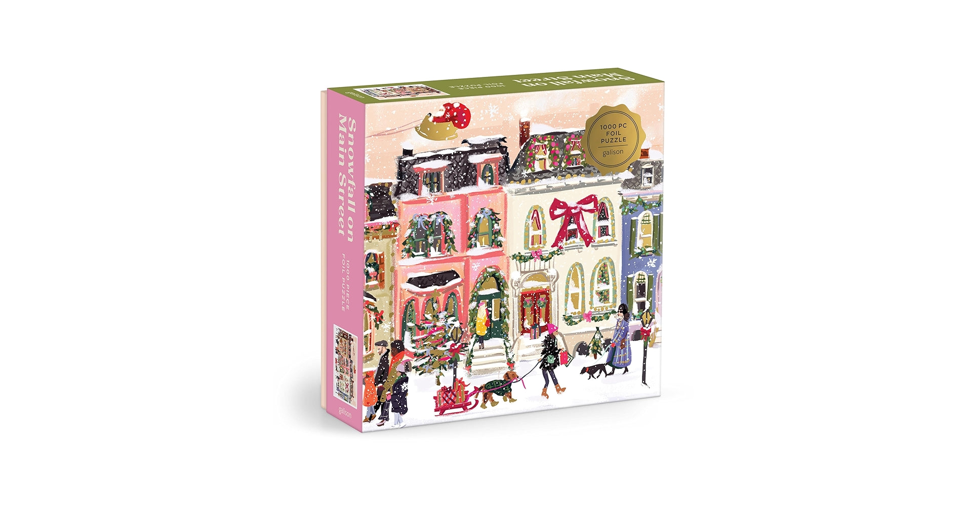 Snowfall on Main Street Puzzle