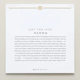 Just For Luck Bracelet Evil Eye | 14k Gold