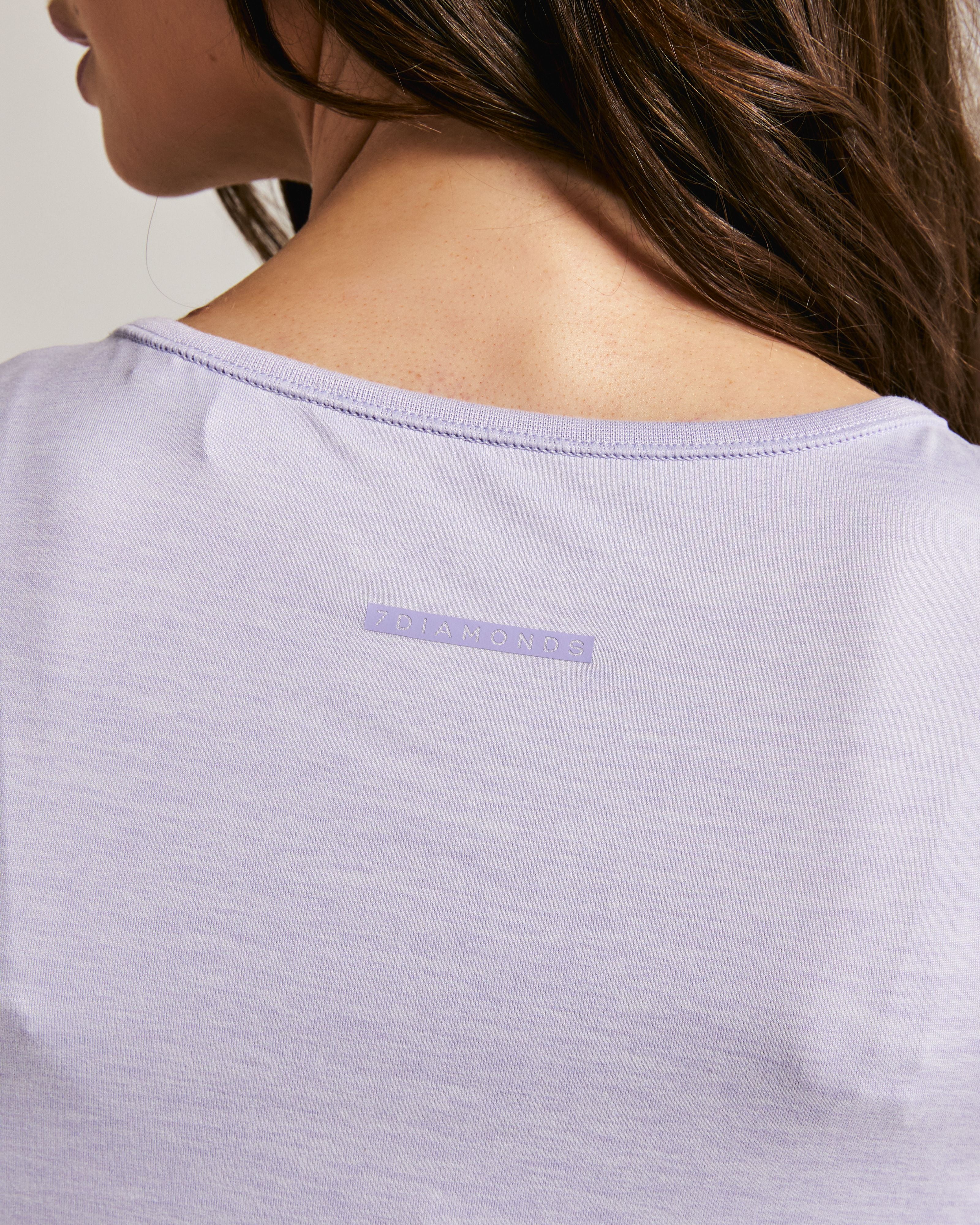 Core Scoop Neck Tank Heather Violet