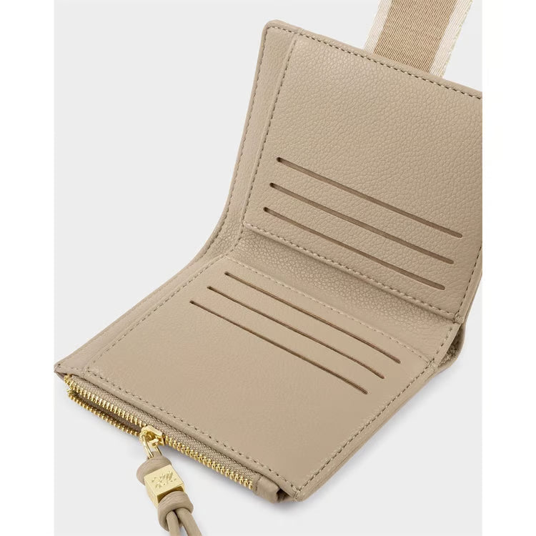 Lottie Folded Wallet Light Taupe