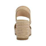 Berniece Wedge Sandals Natural