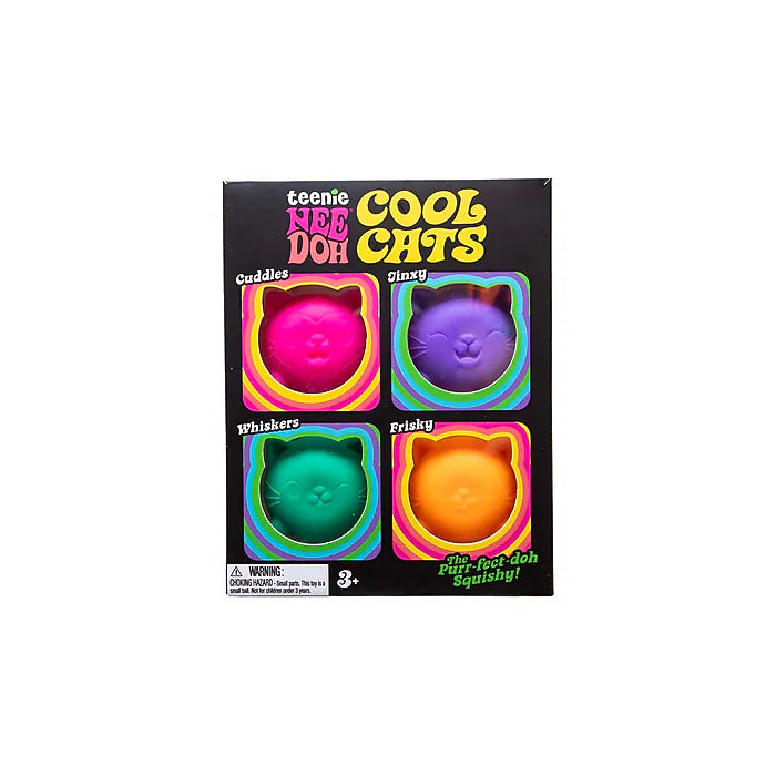Needoh Teenie Cool Kittens - 4 Pack