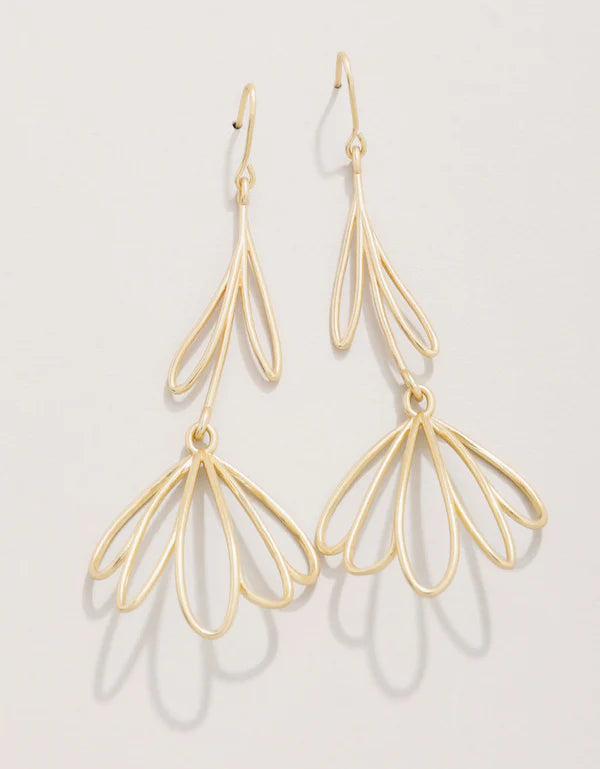 Dippy Daisy Earrings - Gold