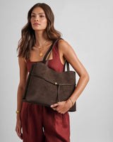 Lori Tote Bag Bitter Chocolate