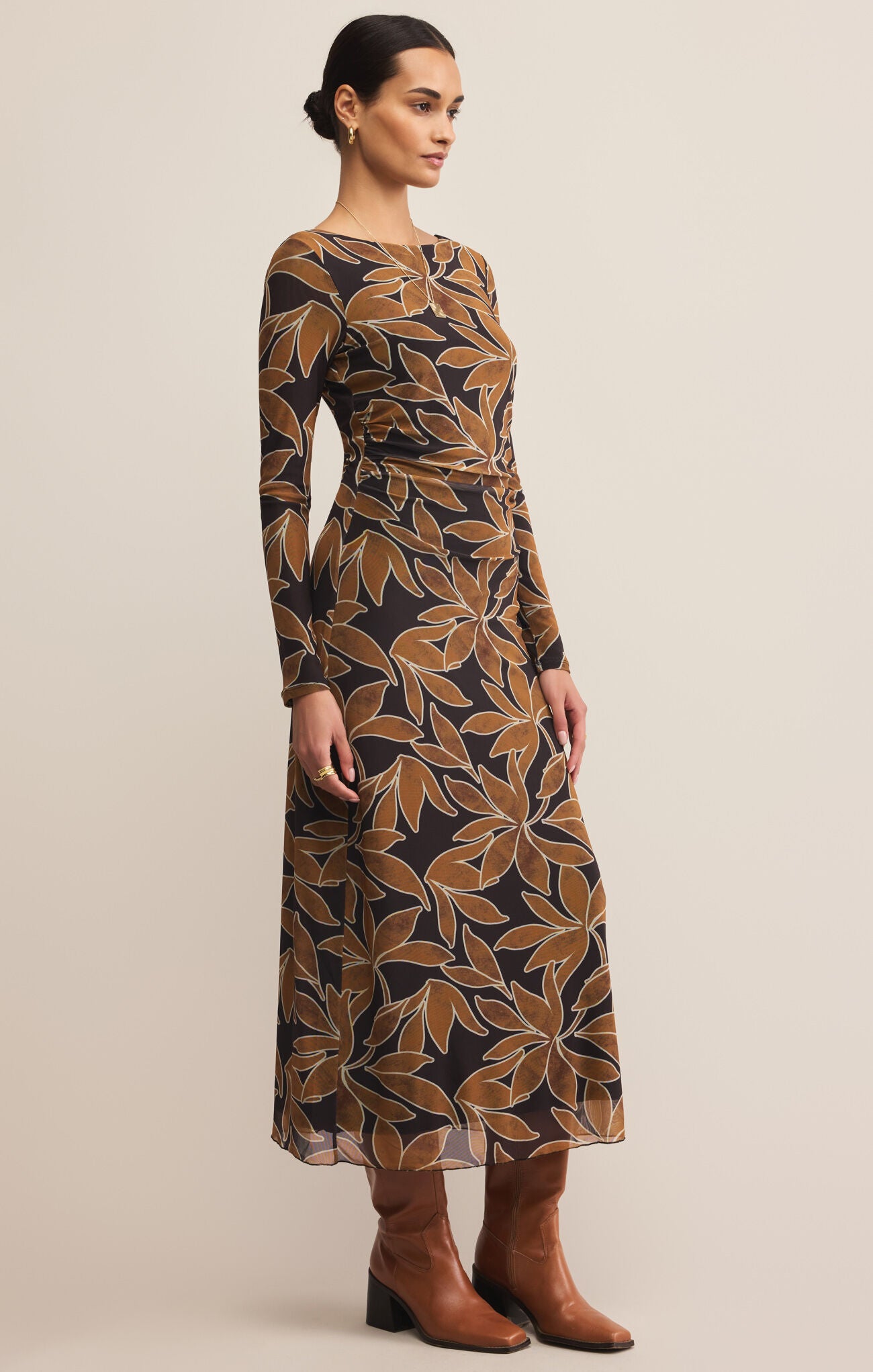 Spellbound Nox Floral Dress Coconut
