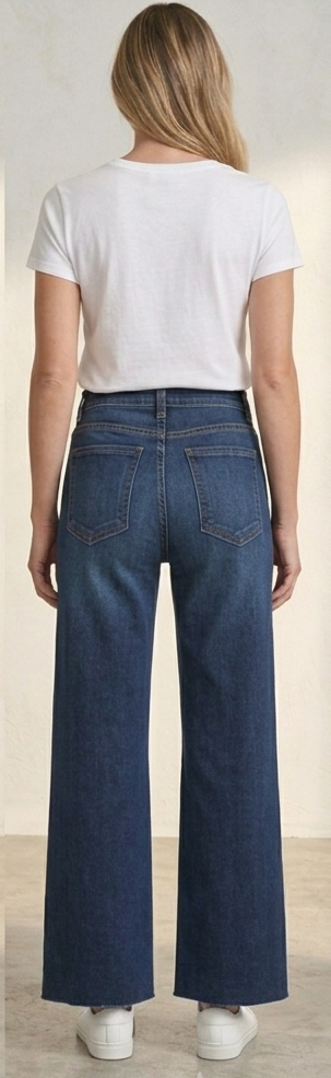 Kelsey High Rise Fab Ab Inset Leg Ankle Flare Jeans Improve
