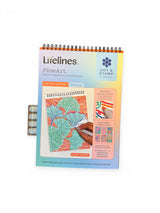Lifelines FlowArt Dot By Letter Book Botanicals