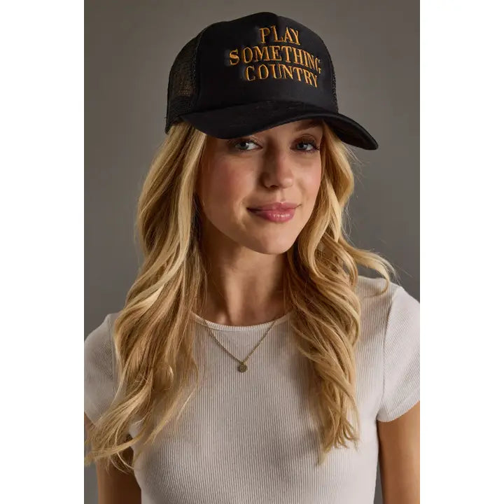Play Something Country Trucker Hat
