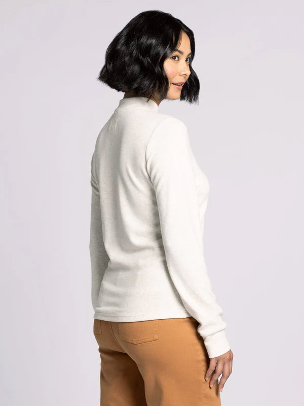 Beth Top Heather Oatmeal