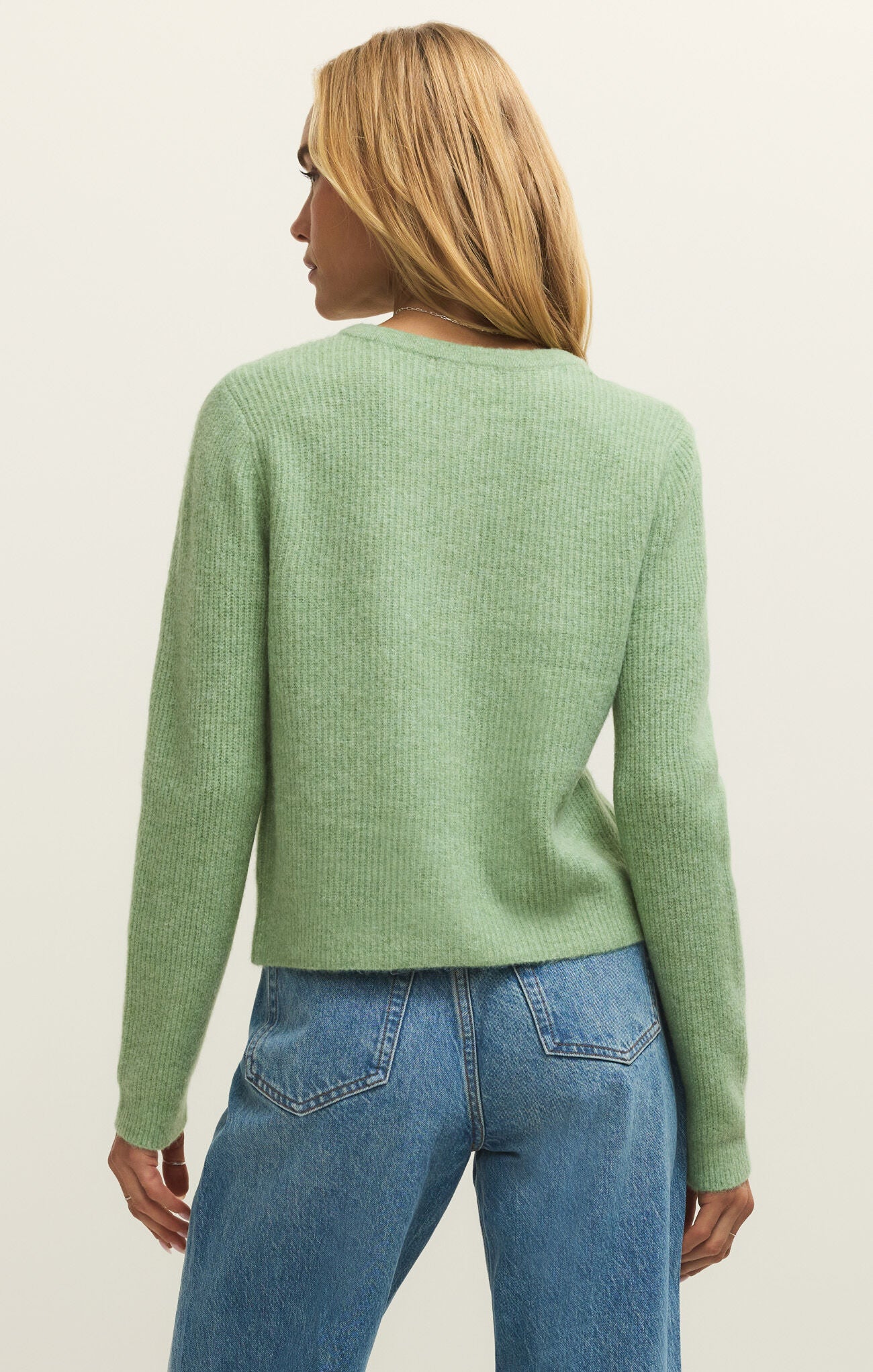 Medina Rib Cardigan Appletini