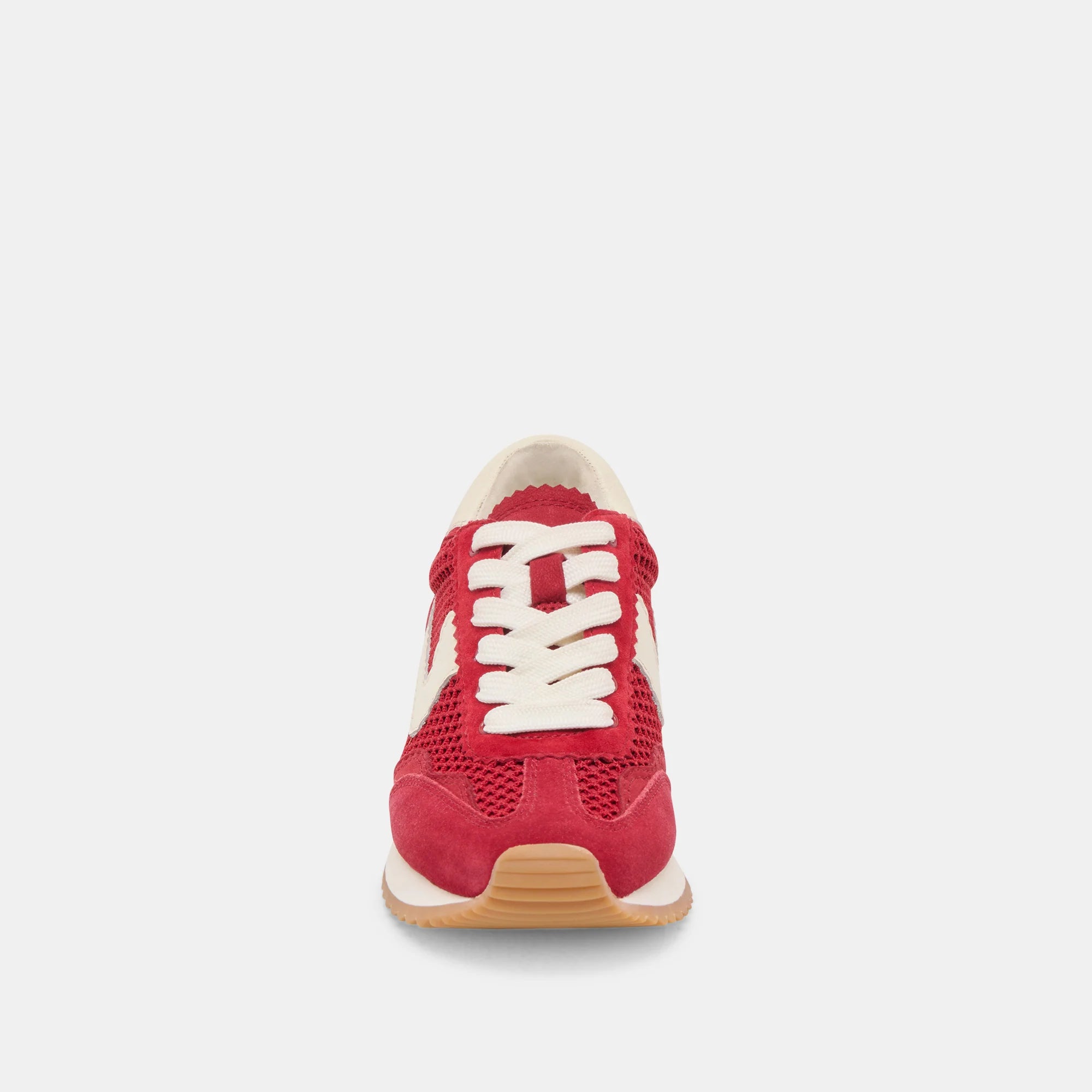 B.Noticed Mesh Sneakers Crimson