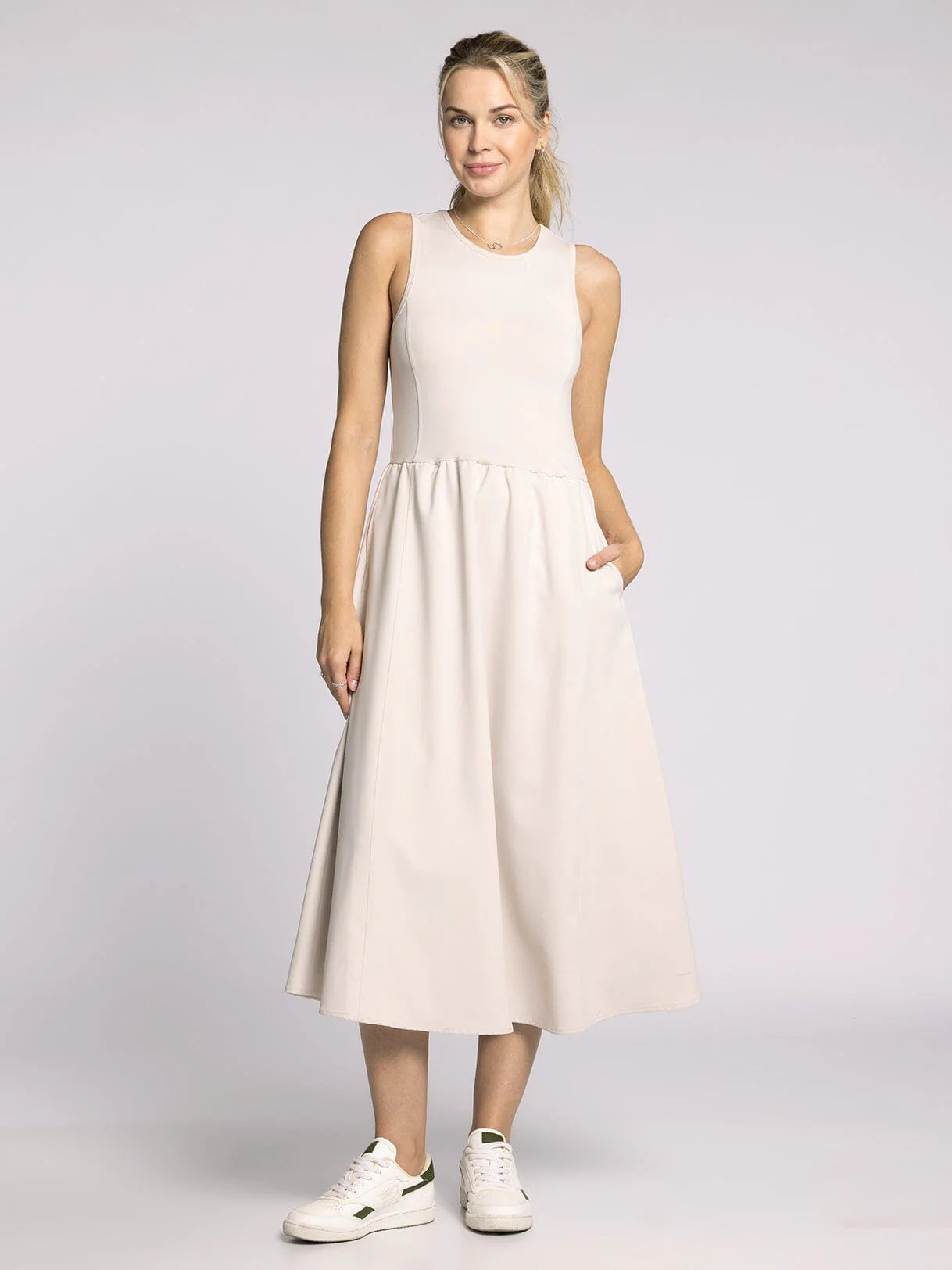 Connie Midi Dress French Oak