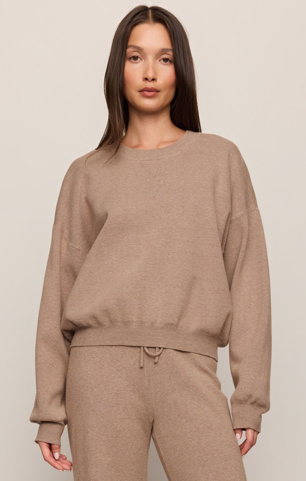 Take It Easy Sweater Heather Ash