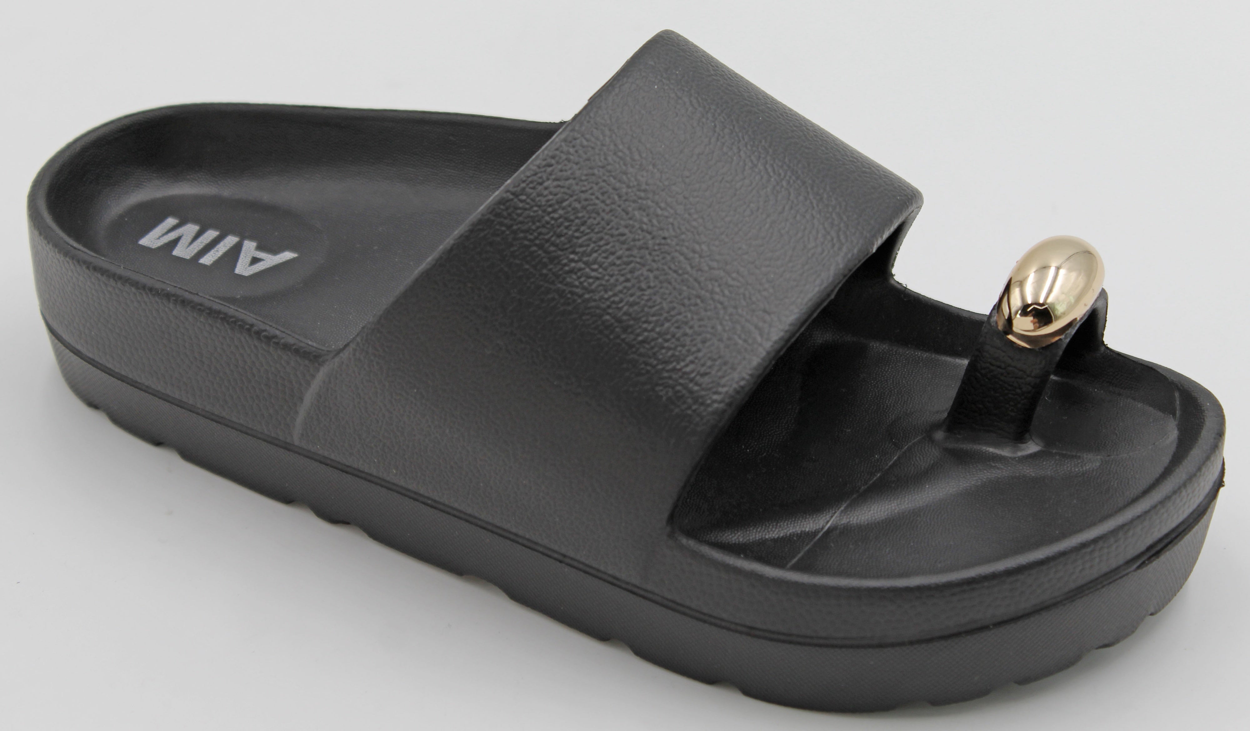 Sundae Slide On Sandals Black