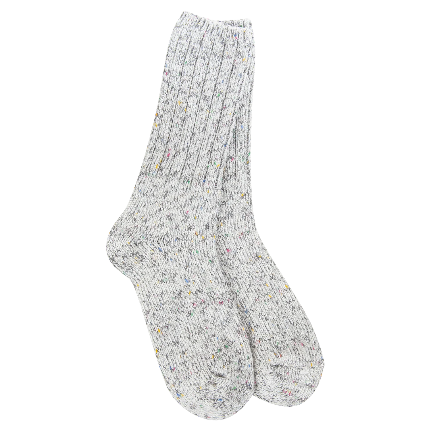 Weekend Ragg Crew Sock Rocky Confetti