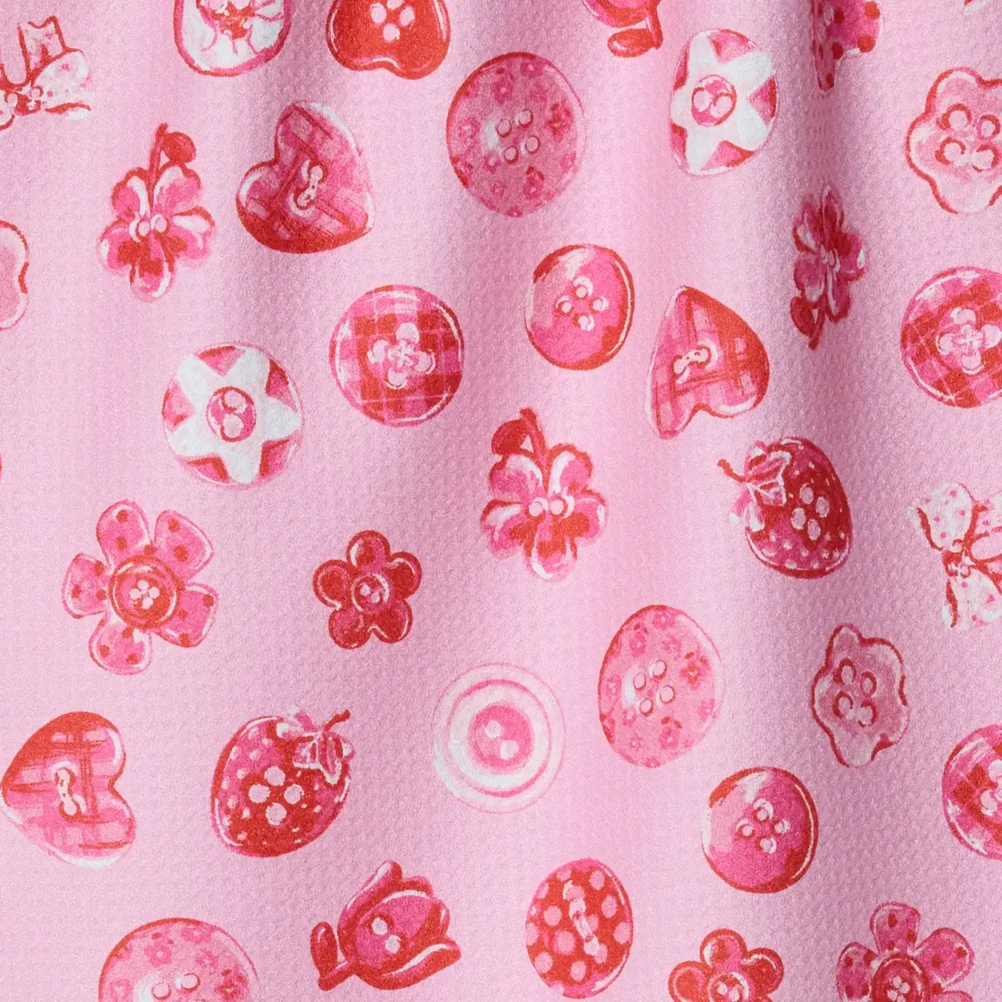 Geometry Tea Towel Collecting Buttons