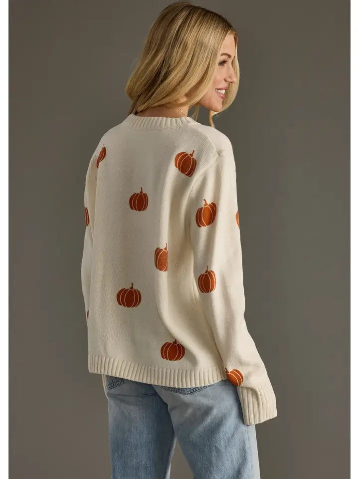Pumpkin Sweater Cream