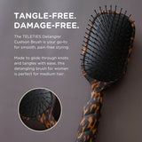 Teleties Hair Brush Tortoise Detangler - Medium Hair