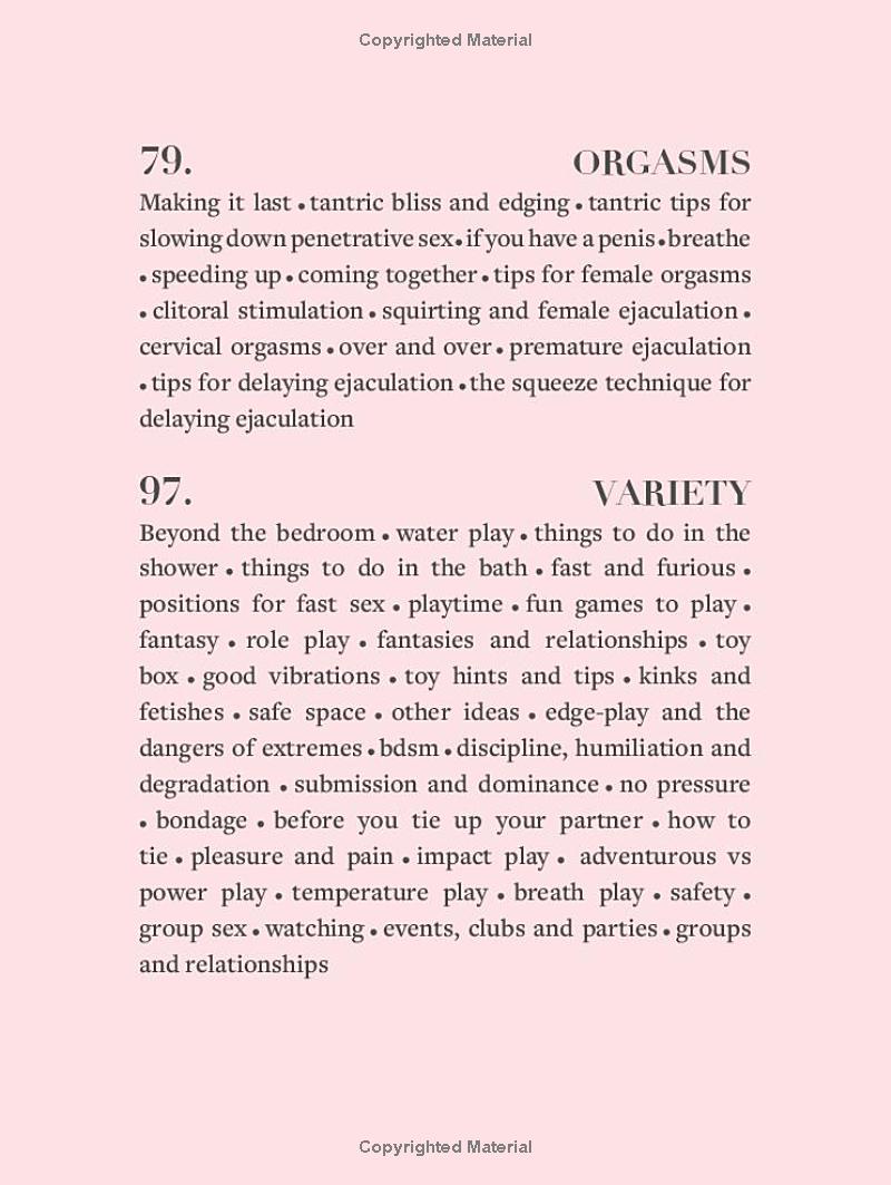 SEX: Everything Everyone Needs To Know About Pleasure & Play