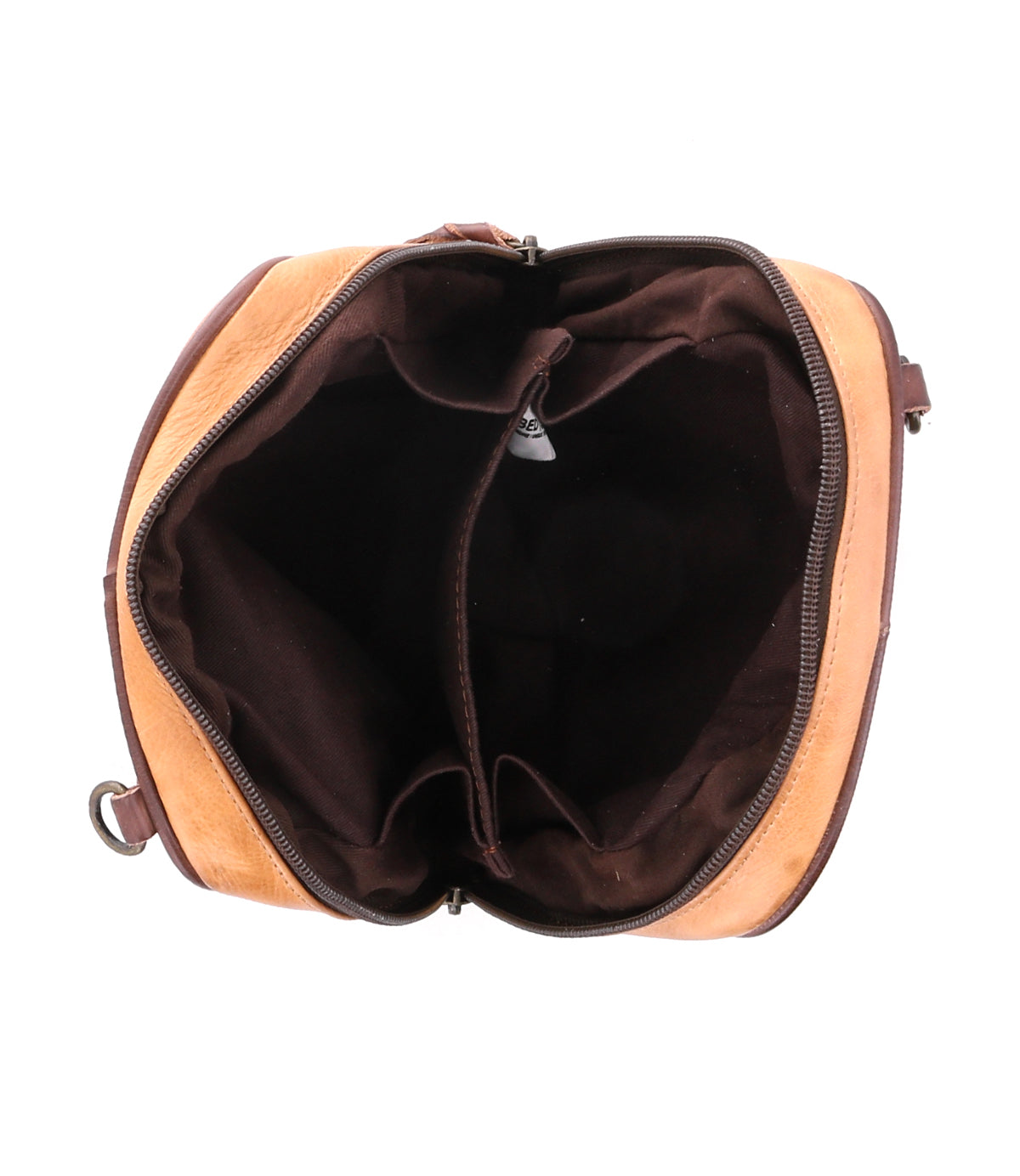 Capture Crossbody Tan Teak Rustic