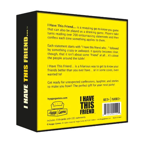 I Have This Friend - Game
