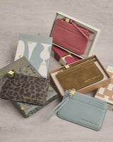Gift Boxed Coin & Card Holder Caramel