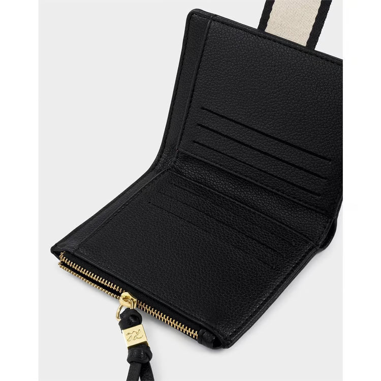 Lottie Folded Wallet Black