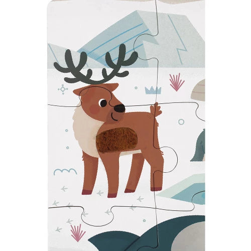 Polar Animals Tactile Puzzle - 20 Piece