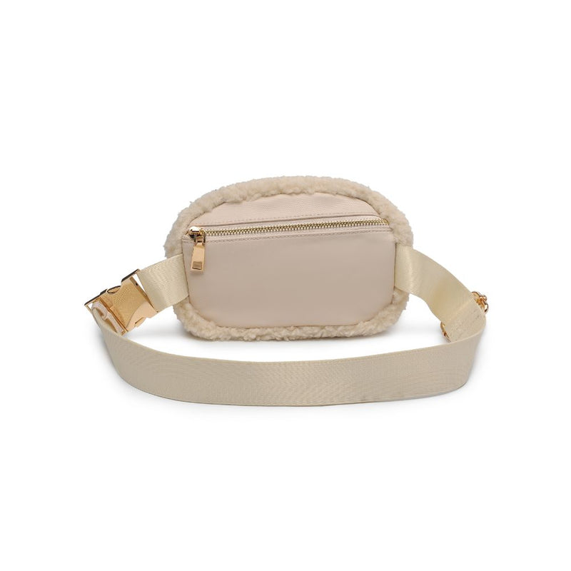 Santi Sherpa Belt Bag Ivory