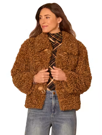 Wide Collar Drop In Pocket Jacket