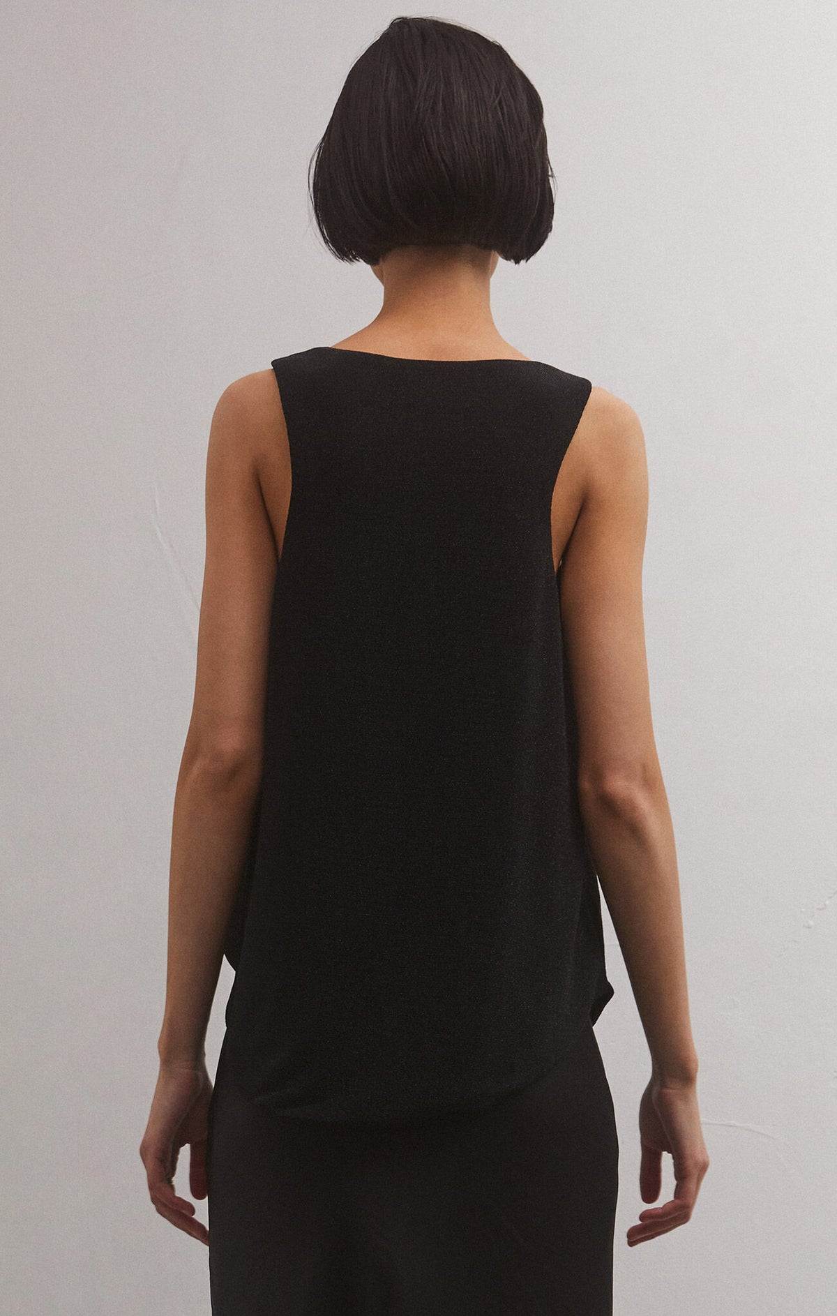 Vagabond Sparkle Tank Black