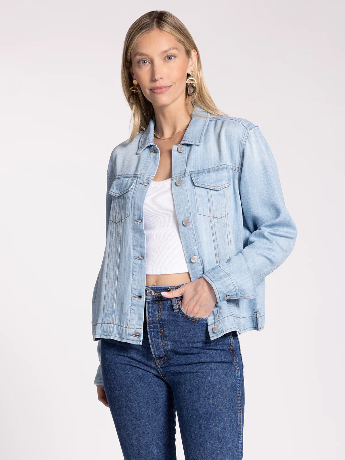 Jackie Relaxed Fit Jacket Sun Wash