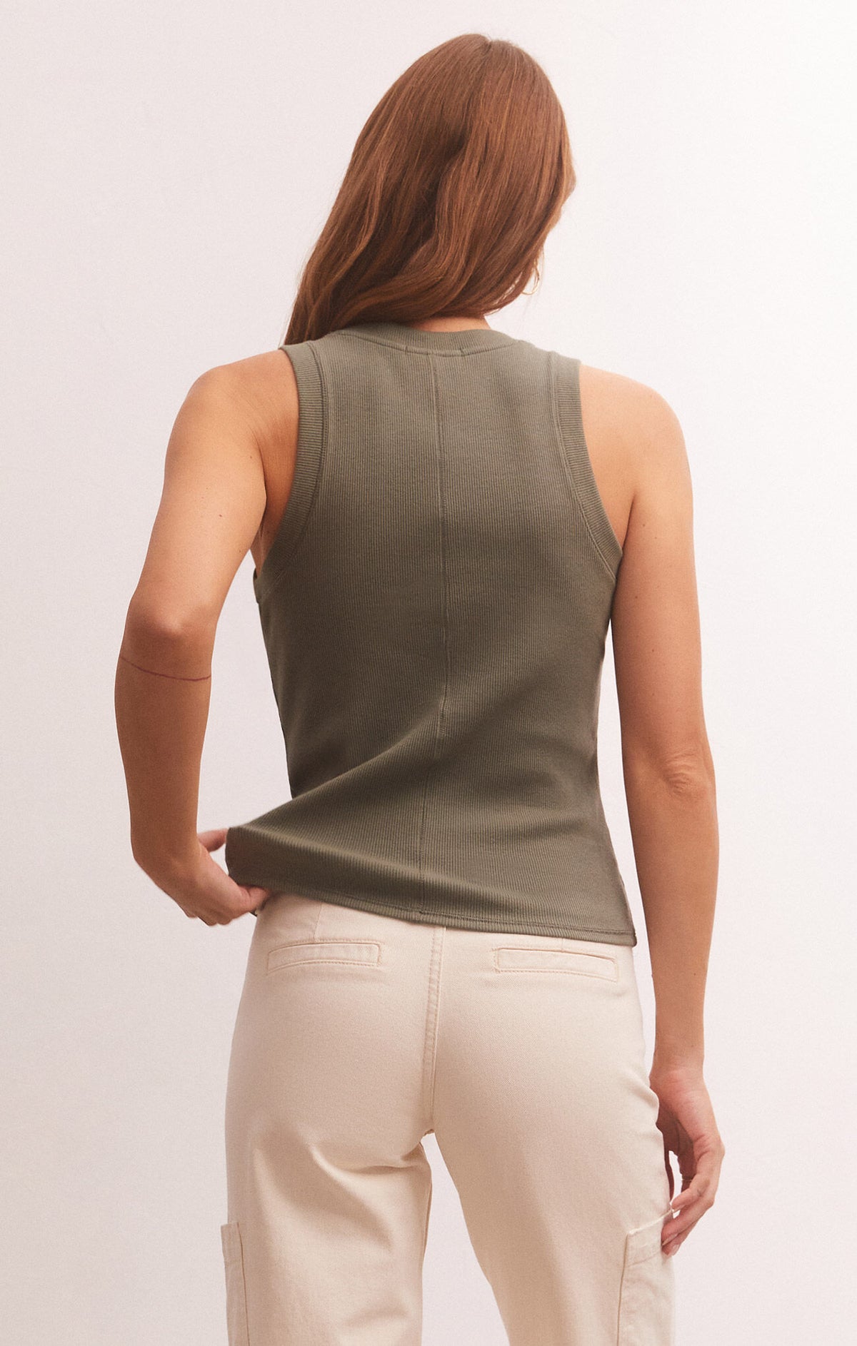 Sirena Rib Tank Evergreen