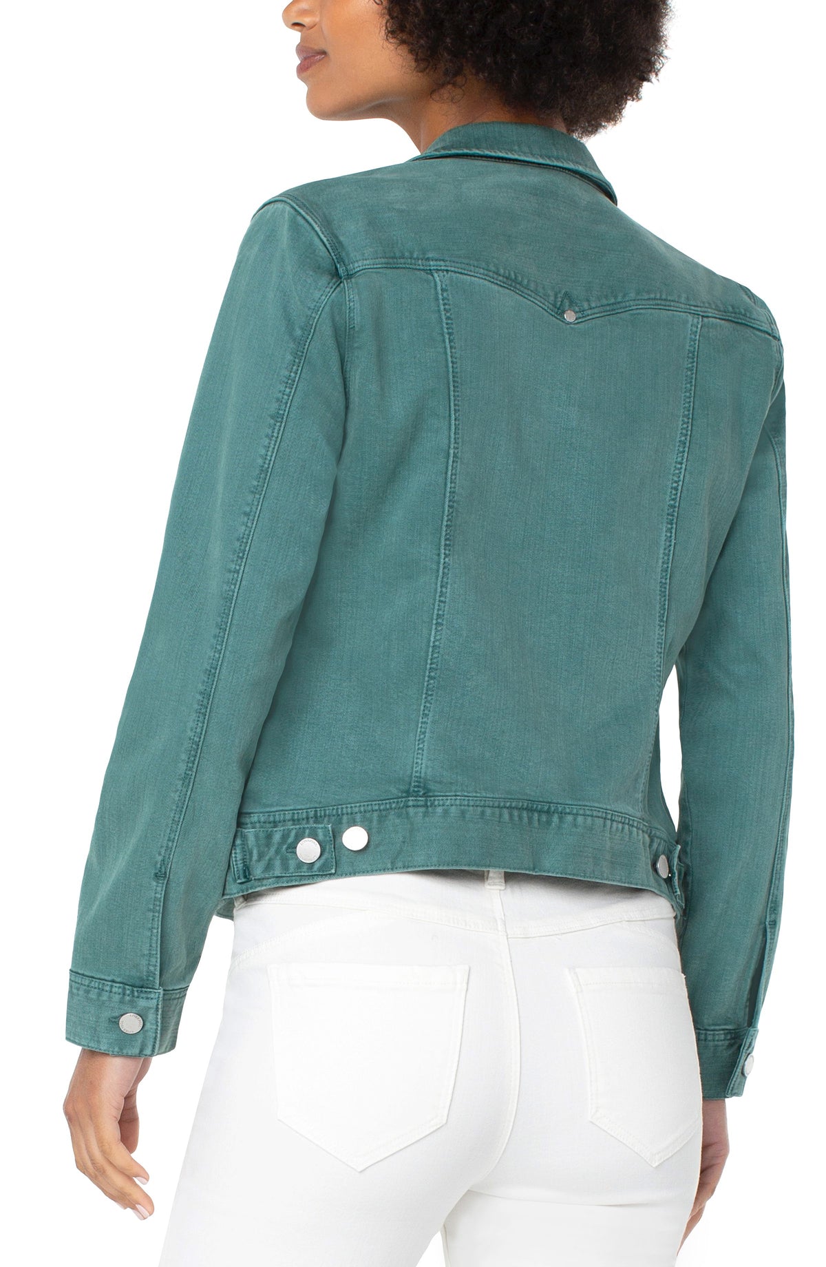 Classic Jean Jacket Shale Green