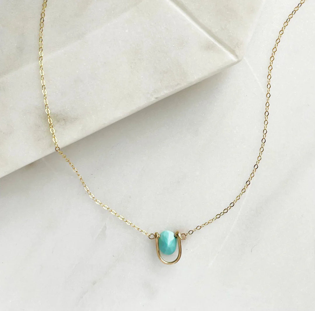 Turquoise Leda Necklace