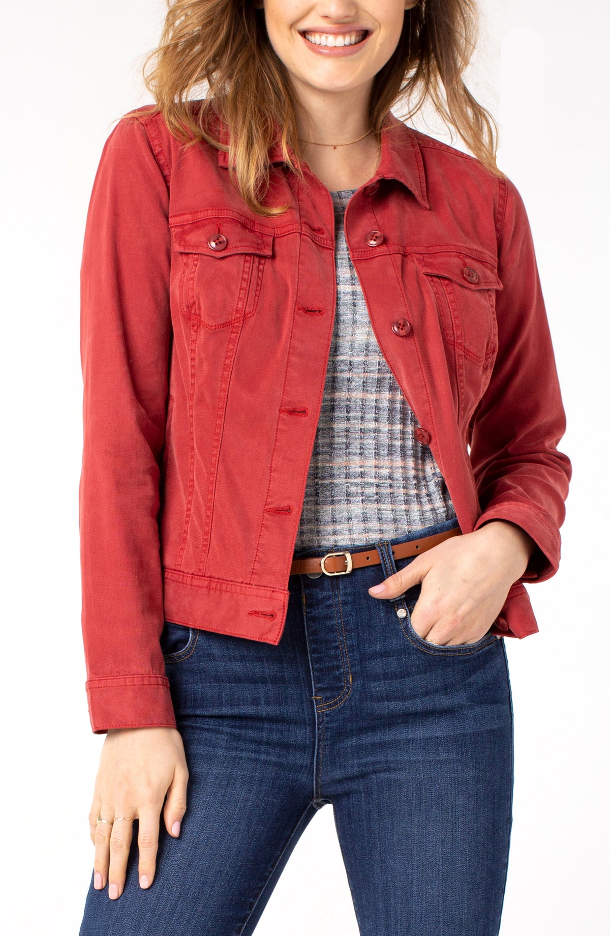 Classic Jean Jacket Terra Rouge