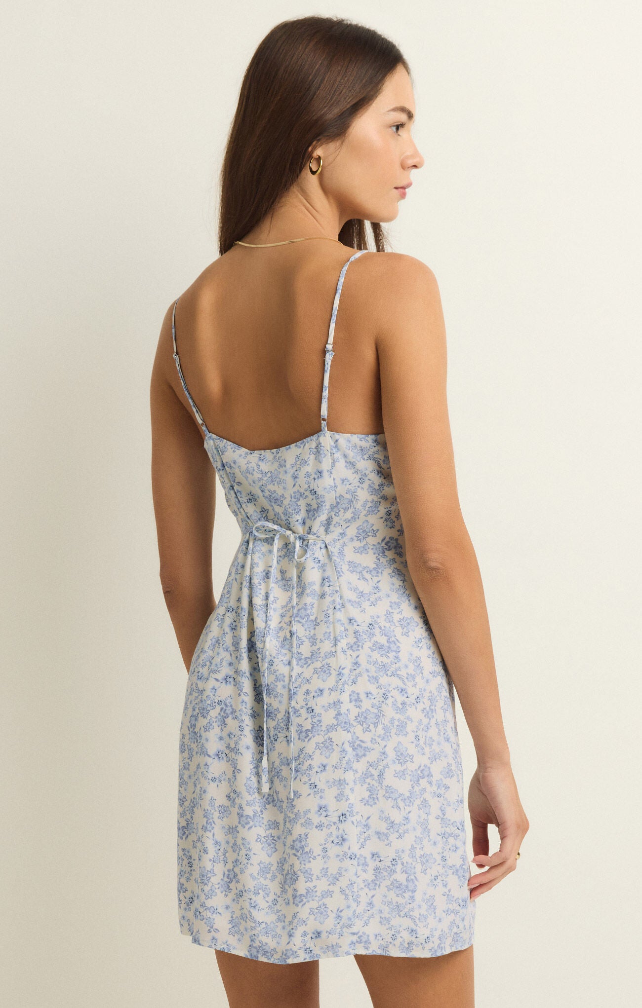 Alena Tropez Floral Dress White