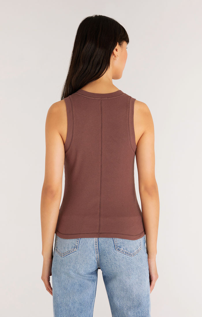 Sirena Rib Tank Espresso