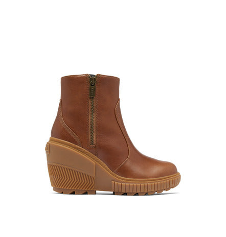Out N About Ave Zip Wedge Boots Velvet Tan + Gum