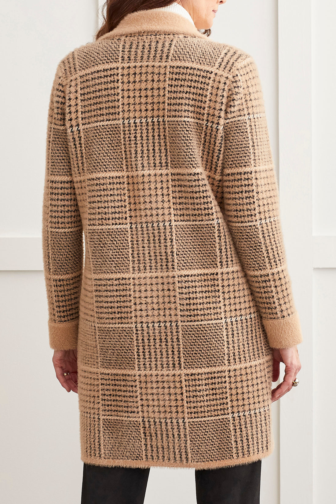 Double Breasted Long Coat Cinnamon