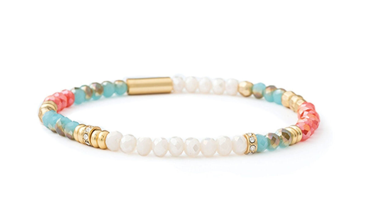Stretch Bracelet - 4mm Summer Multi