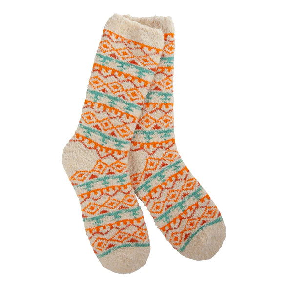 Cozy Winter Crew Sock Wheat