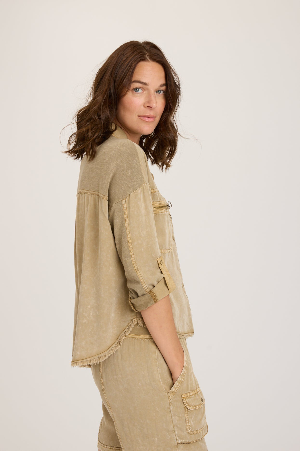 Kapp Button-Up Linwood Distressed Wash