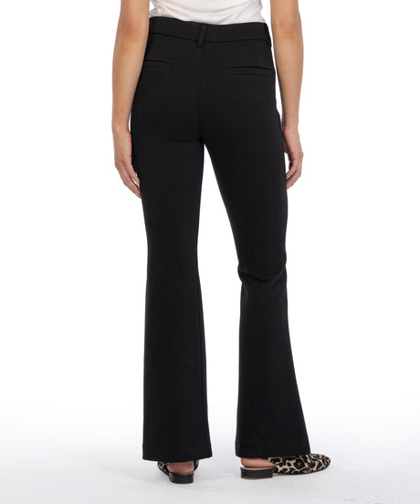 Ana High Rise Flare Trouser Black