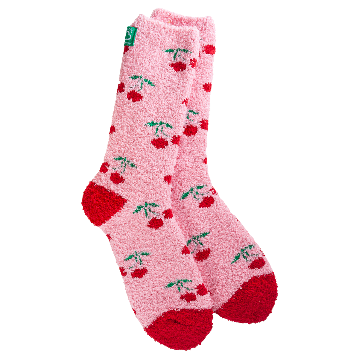 Cozy Crew Sock Cherries