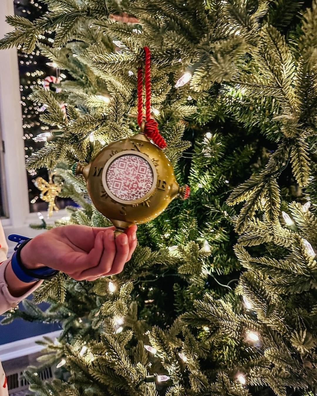 Santa's Kindness Ornament