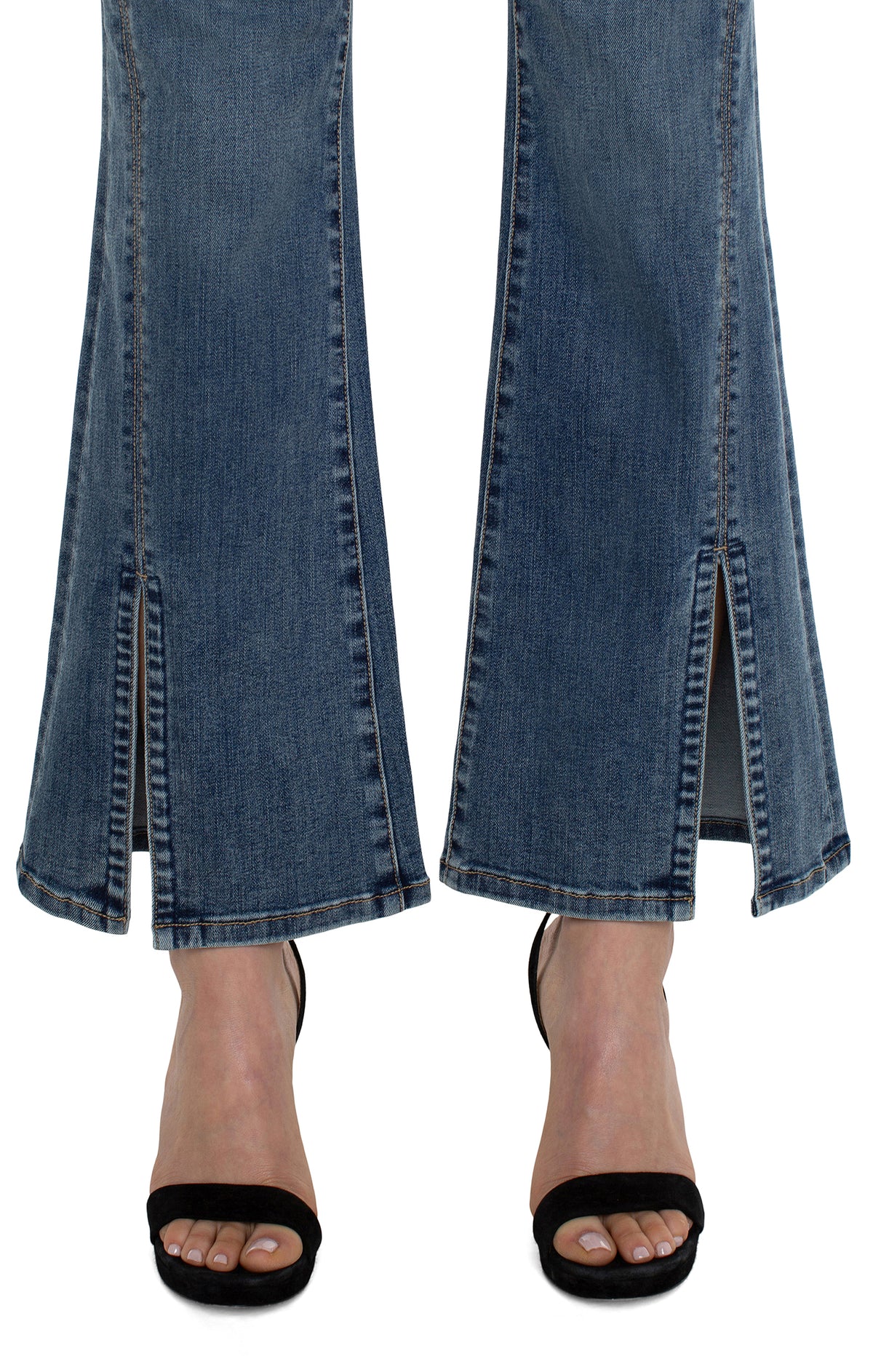 Hannah Seamed Front Flare Jeans Tulane