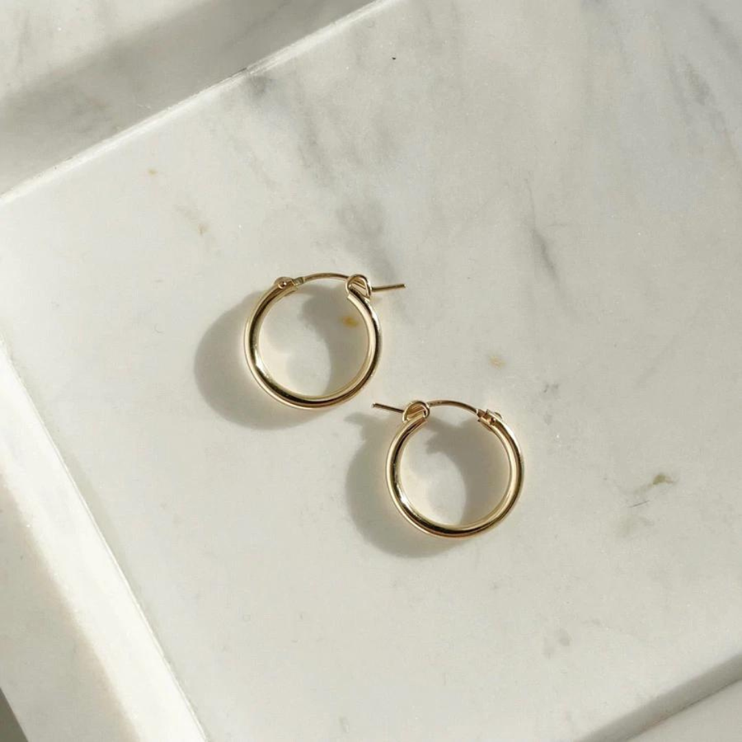 Classic Hoops 14k Gold Fill